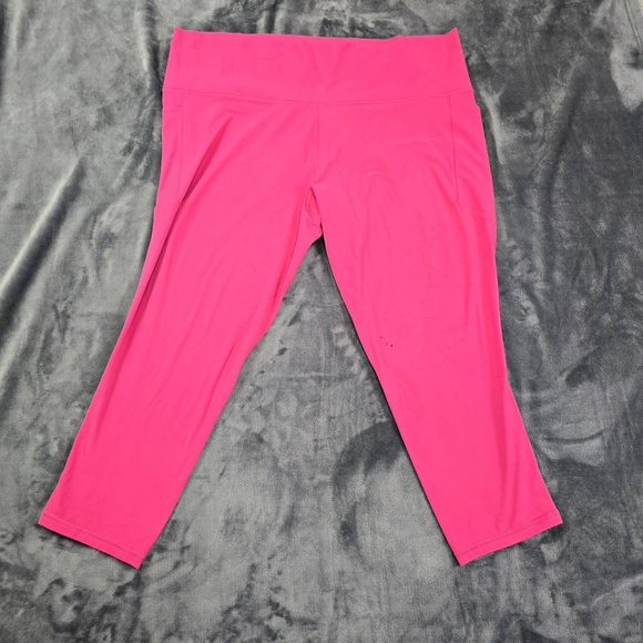 Athleta Salutation Stash Pocket II Leggings 3X Vivid Pink - Picture 1 of 11